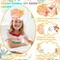 16 Pcs Ocean Animals Crown Craft for Kids Color Your Own Sea Headbands with Watercolor Pens DIY Coloring Adjustable Ocean Paper Crowns Hats for Kids Under the Sea School Party Favors Supplies